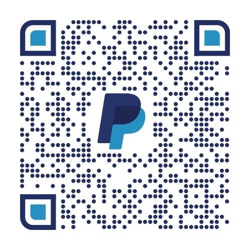 Scan to Donate via PayPal